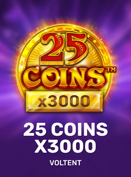 25 Coins x3000 game tile